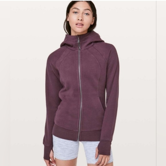Lululemon Purple Scuba Full Zip - Picture 4 of 5